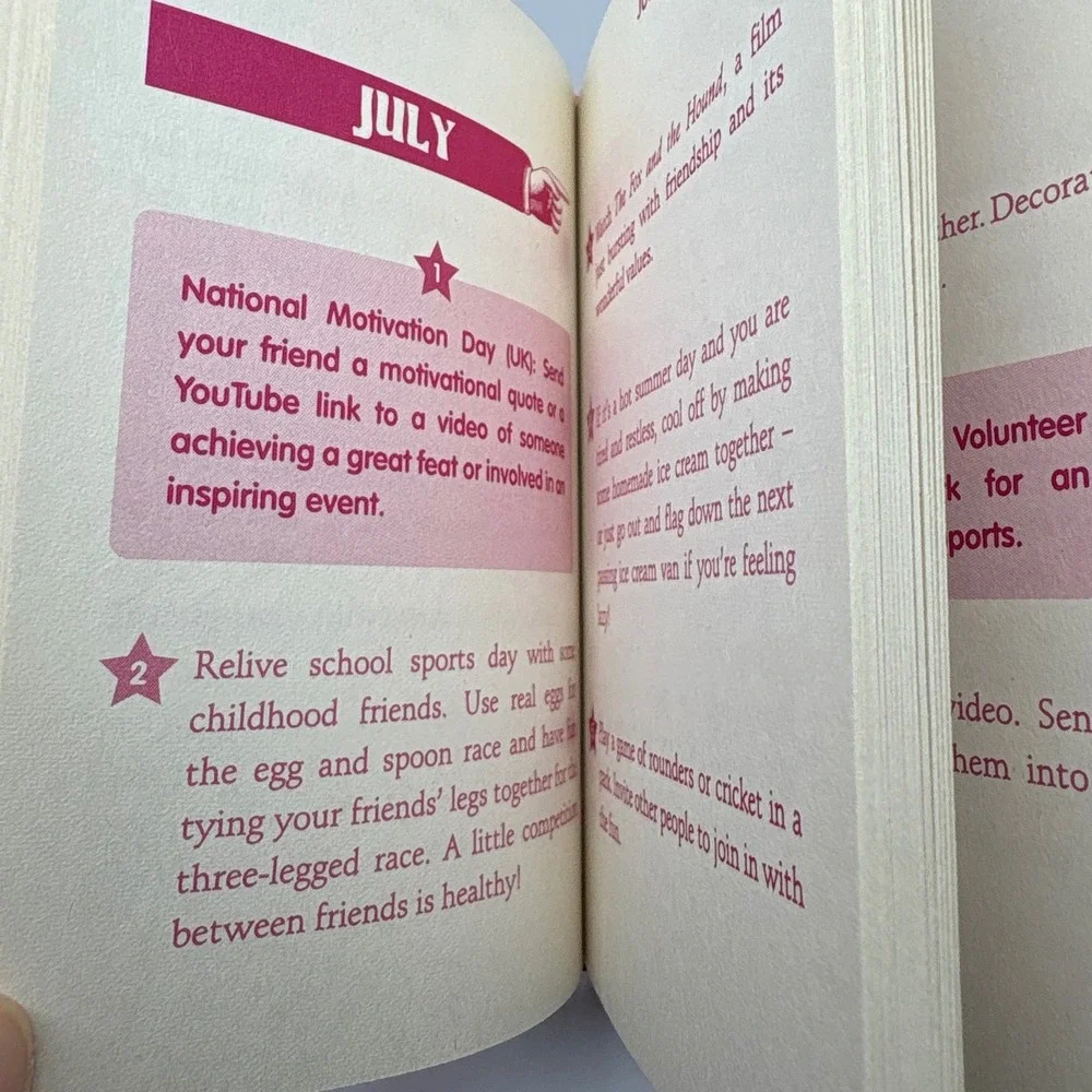 365 Days of Friendship Book Lizzie‎ Cornwall Inspiration Quotes Gift BFF for Her